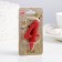 Candle for the cake the figure "Oval" "4", red, 5.5 cm