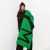 Female Bilateral Mist Green Scarf, size 47*226cm