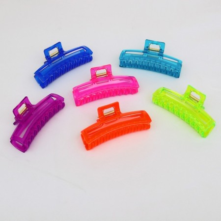 Hair crab "Milits" direct geometry, 11.5 cm, bright mix-1