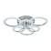 LED ceiling LED with Ambrella Light, Original, Fa414, 6xled, 90 watts, 6750LUM, 3000-6400K, chromium color