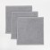 Set of terry towels "Family" 30x30 cm - 3 pcs, cotton 340g/m2