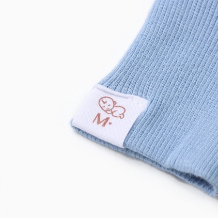 Combineson children's minku, dusty blue color, height 74-80 cm-7