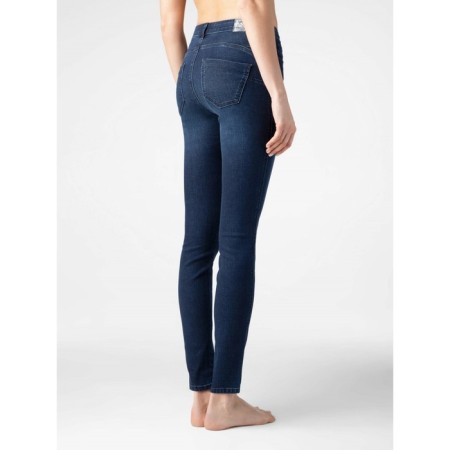 Women's jeans modeling Conte Elegant Skinny, size S, color Washed Indigo-3