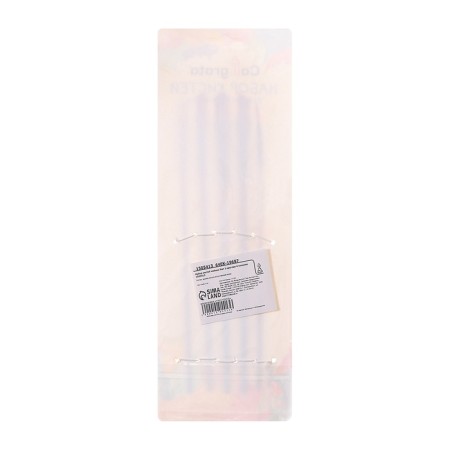 Set of brushes nylon 5 pieces: 1 round, 4 flat-4