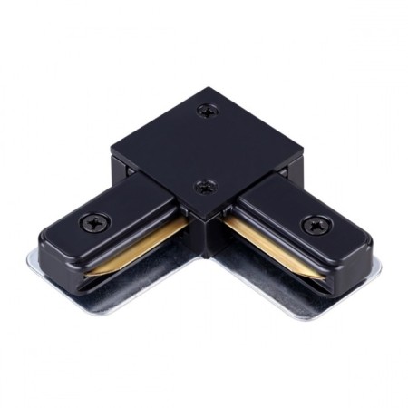 Connector L-shaped (for 1-F), black color