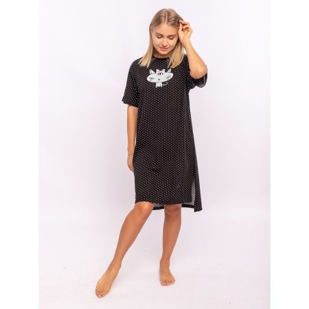 Платье для девочки, рост 134 см, цвет чёрный