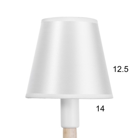 Bra "Sella" 1he27 40W white 14x20x22 cm-7