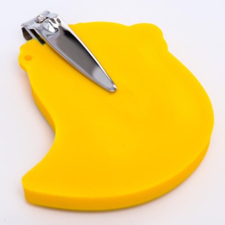 Children's, manicure forceps - Knipers "kids" with a rubber toy, mix-4