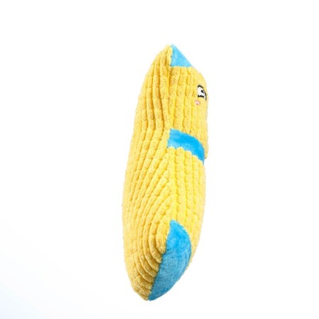 The toy is soft with a squeak yellow sock, 16 cm-2