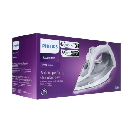 PHILIPS DST5010/15 iron, ceramic sole, 2400 W, 40 g/min, 320 ml, gray-3