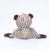 Textile toy with rubber rings "Bear", 26 x 10 cm
