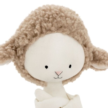 Soft toy "Sheep Zoe Mermaid", 30 cm-5
