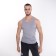 T -shirt male, gray color, size 52