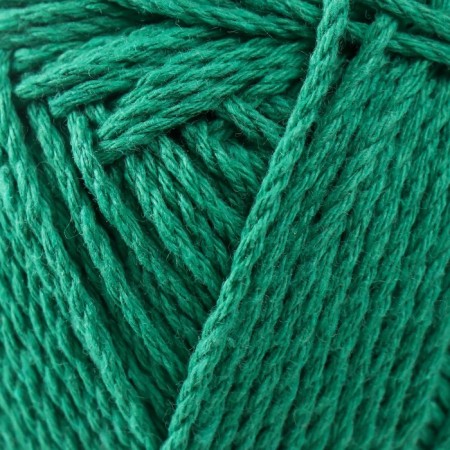 Yarn "soft cotton" 70% cotton, 30% nylon 220m/100g (109 green)-2