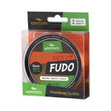 Леска Naмazu Fudo, диаметр 0.2 мм, тест 3.75 кг, 100 м, оранжево-желтая