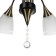 Sandra chandelier 5he27 40W Black-Bronze 65x65x30 cm