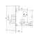 The castle building Bulat ZV1-3 (16).60.00.08, without handles, without c/m, chrome