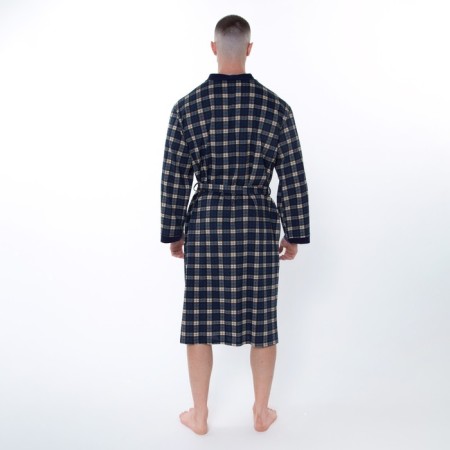 Male robe, dark blue color, size 56-5