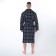Male robe, dark blue color, size 56