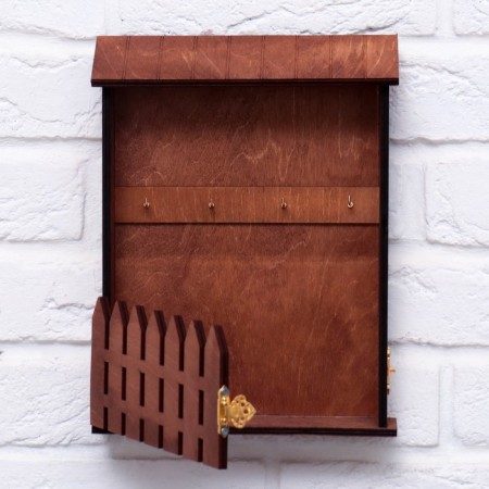 The key a wall -mounted “pocket”, a gate, 22.5 x 30 x 5.7 cm.-3
