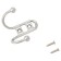 Hook-lick "Standard" 208 b cp, color chrome
