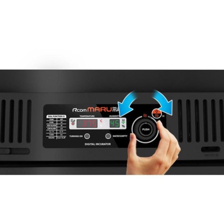 Incubator, 70 eggs, automatic coup, 220 V, RCOM MARU-2