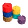 Developing soft cubes - pyramid, Montessori technique, 6 pcs., Bab