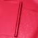 Flower film 57cm x10m, red, 65 microns