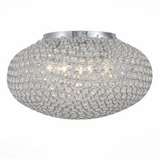 Ceiling Ceiling ST LUCE. SL753.102.08. Calata. 8x40 watts, E14, 50x50x30 cm, chromium color