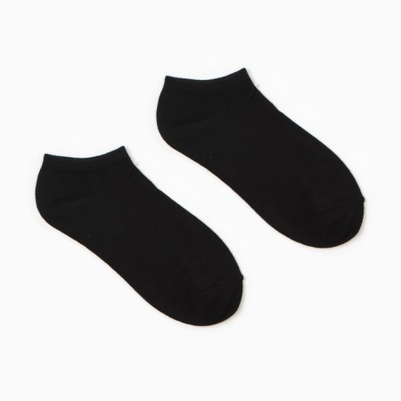 A set of female socks (3 pairs) shortened, black color, size 36-39-1