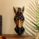 Mask "Zebra" Albezia 30 cm