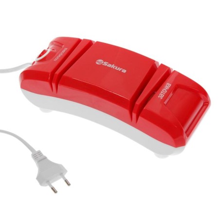 Sakura SA-6604R knives sharpener, electric, 120 watts, red