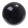 Screw eyes with plugs, set of 20 pcs., Size 1 pc. - 1.4 cm, black color