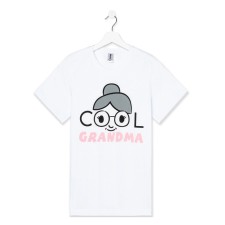 Women's T-shirt KAFTAN COOL GRANDMA, size 48-50, white