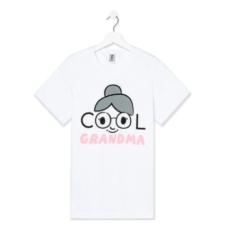Women's T-shirt KAFTAN COOL GRANDMA, size 48-50, white