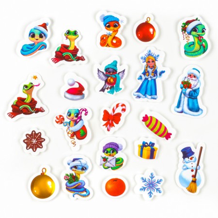 Developing toy "Fun Velcro, Christmas tree, beautiful"-6