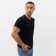Jumper Men's Short Sleeve Minaku Regular Fit: Black Color, Rr. 46