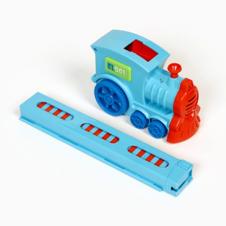 Паровоз игрушечный, с домино-5