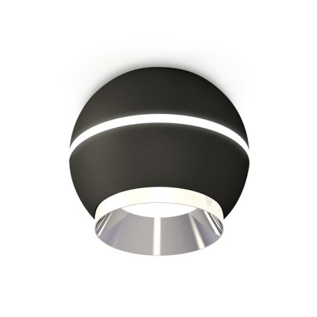 Ambrella Light, XS1102011, MR16 GU5.3 LED 3W, 4200K, Black Sand, Silver