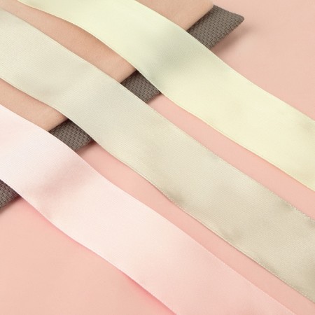 A set of satin ribbons “Warm Day”, 3 pcs, size 1 tape: 40 mm × 23 ± 1 m-1