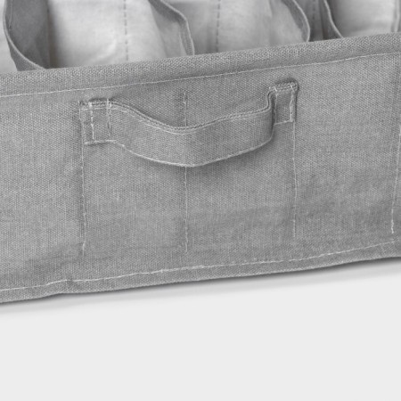Organizer for linen LADOM, 6 cells, 32 × 17 × 12 cm, color gray color-2