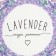 Набор "Lavander" полотенце 40х73см, саржа 190гр/м2, формочки для печенья