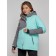 Ski jacket women's winter, size 58, turquoise color