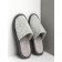 Slippers female closed nose, size 36-38, color gray color