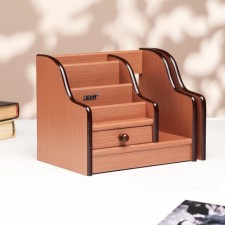 Organizer 5 sections, with a drawer, a retractable section 22*17*15cm