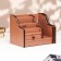 Organizer 5 sections, with a drawer, a retractable section 22*17*15cm