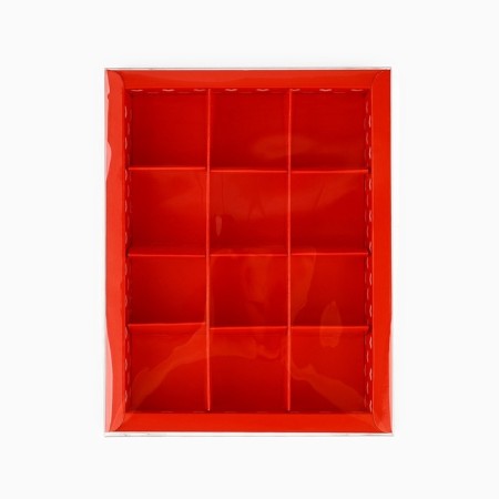 Box for 12 sweets with cells “With Love”, 14.5 x 18.5 x 3 cm-2