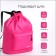 Back for shoes with pockets, pink color