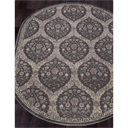 Oval Merinos Serenity carpet, size 240x340 cm, color Beige