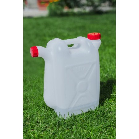 Food canister "Barry", 10 l, with a drain, white-7